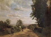 Corot Camille, The road of sevres
